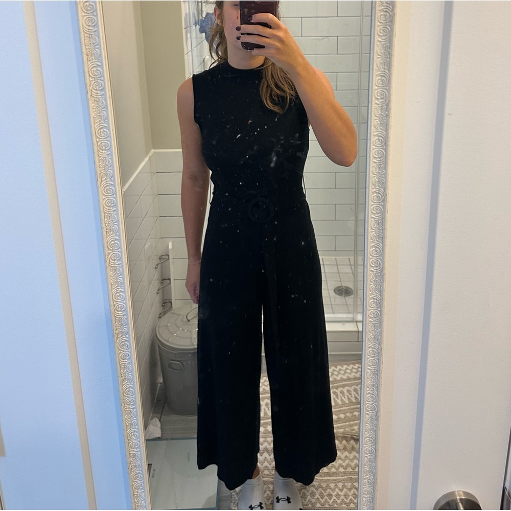 Altar’d State - Knit Black Jumpsuit
